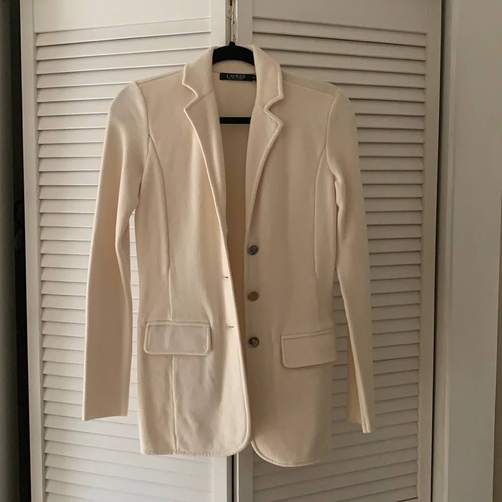 NWOT Ralph Lauren Sweater Blazer